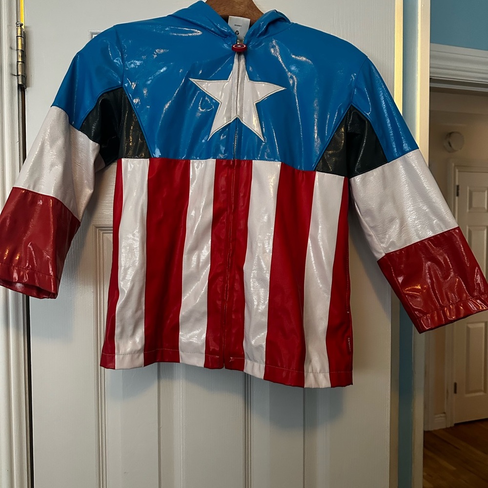Kids Captain America Raincoat
